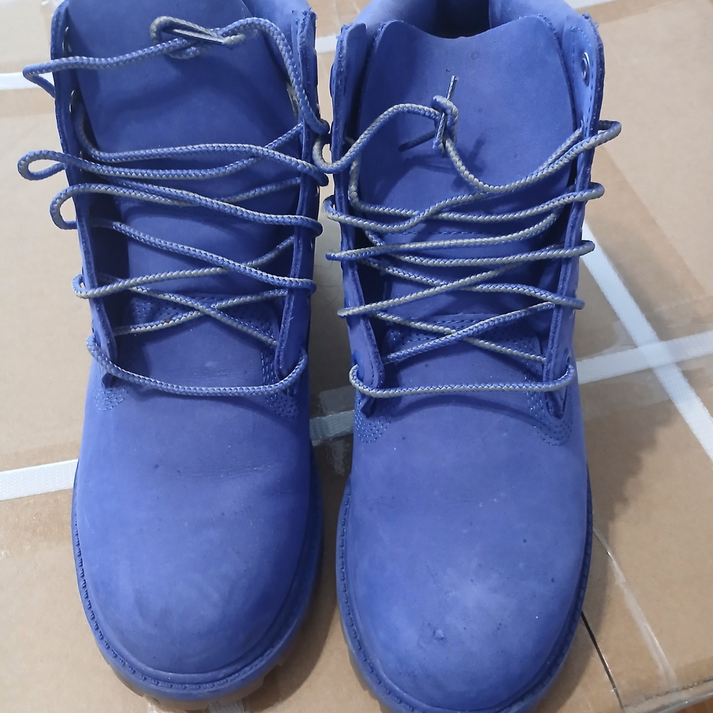Timberland Kids Blue Boots
